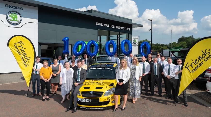John Mulholland Motors Raise over £100K to support local people with cancer